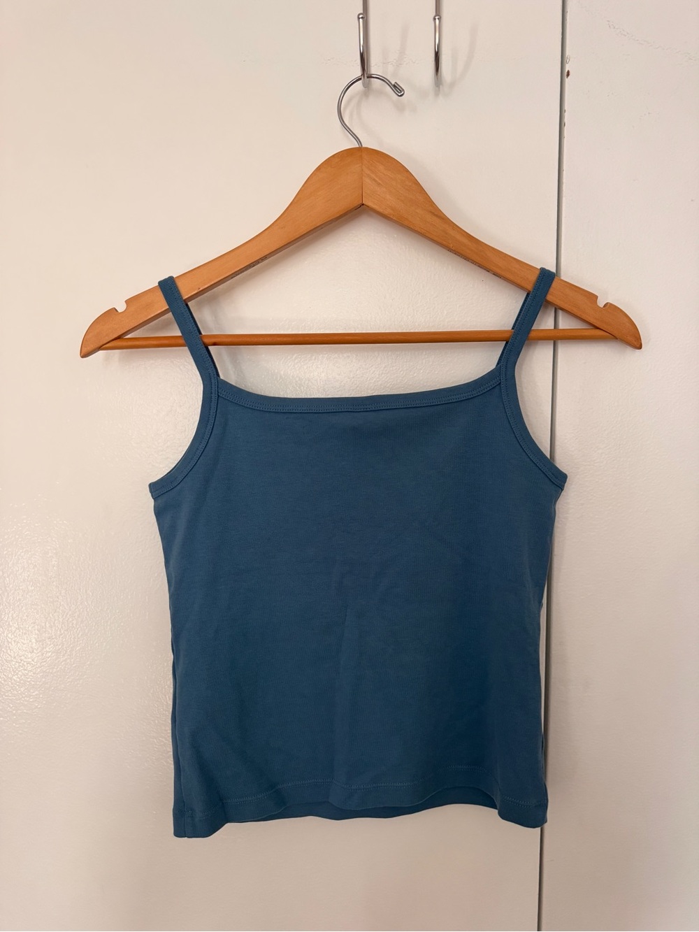Uniqlo Teal Tank Top Spaghetti Strap Camisole
